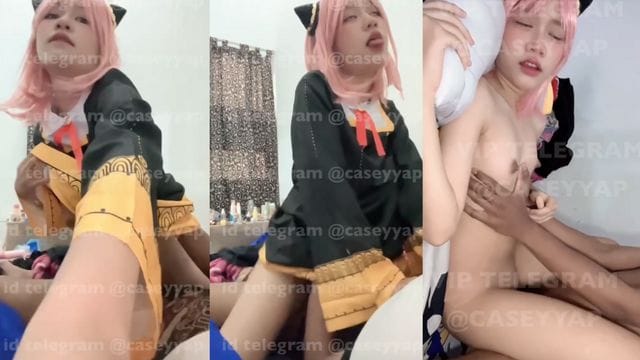 Bokep Indo Video Ngentot Caseyyap Cosplay Jadi Anya Forger